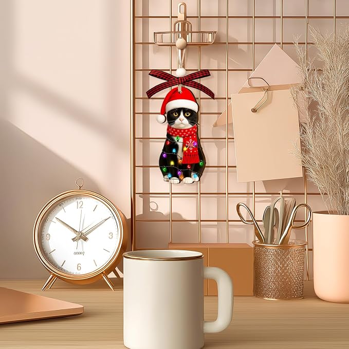 Tuxedo Cat Ornament - Image 7