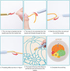 Louise Maelys Beginners Punch Needle kit, Embroidery Starter Kits - Image 3