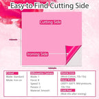 HTVRONT Pink Heat Transfer Vinyl Pink, Iron on Vinyl Compatible - Image 4