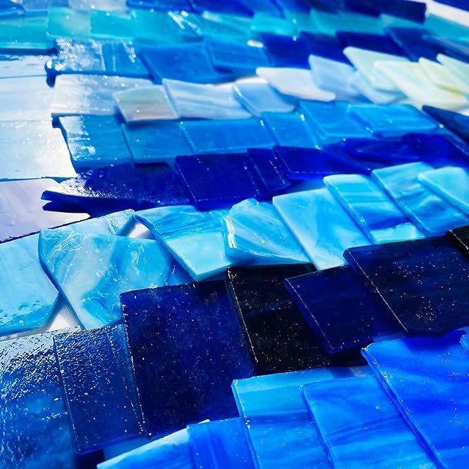 Mosaic Tiles Stained Glass Sheets - Image 4