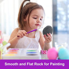 Rocks for Painting 40pcs 2-4” River Rock for Paint Natural Flat & Smooth Stones - Image 3