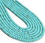 ICAI 4x6mm Natural Rondelle Beads – Loose Gemstone Spacers by CAI+YI+MING