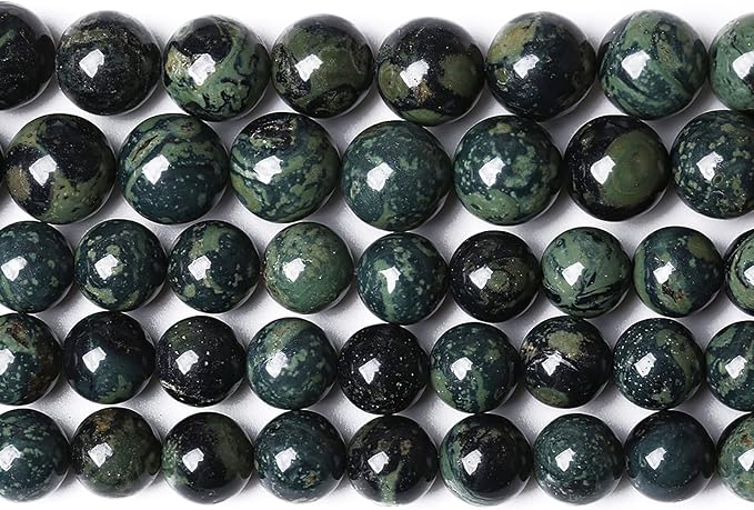 6mm 60pcs Natural Kambaba Jasper Beads Round Loose Energy Healing Stone Beads - Image 2
