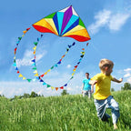 HONBO Large Delta Kite for Kids & Adults, Extremely Easy to Fly Kite for Beach - Image 5