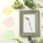 uxcell 100 Pcs Light Pink Skeleton Leaves - Image 5