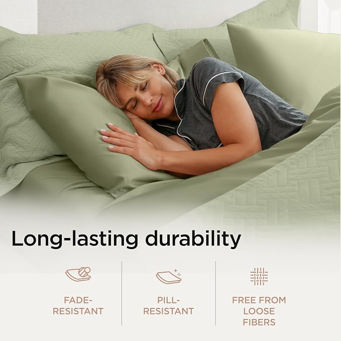 Threadmill Luxury 800 Thread Count California King 100% Cotton Sheets - Image 4