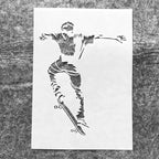 TIAMECH A4 Reusable Skateboarding Sports Stencil - Image 7