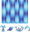 Tintnut Blue Gradient Heat Transfer Vinyl, PU HTV Sheets, easy cut & weed by Tintnut