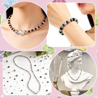 636pcs Glass Beads for Jewelry Making - Image 6