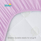 Biloban Pack and Play Sheets Fitted, 2 Pack Pack and Play Sheet Fits - Image 4