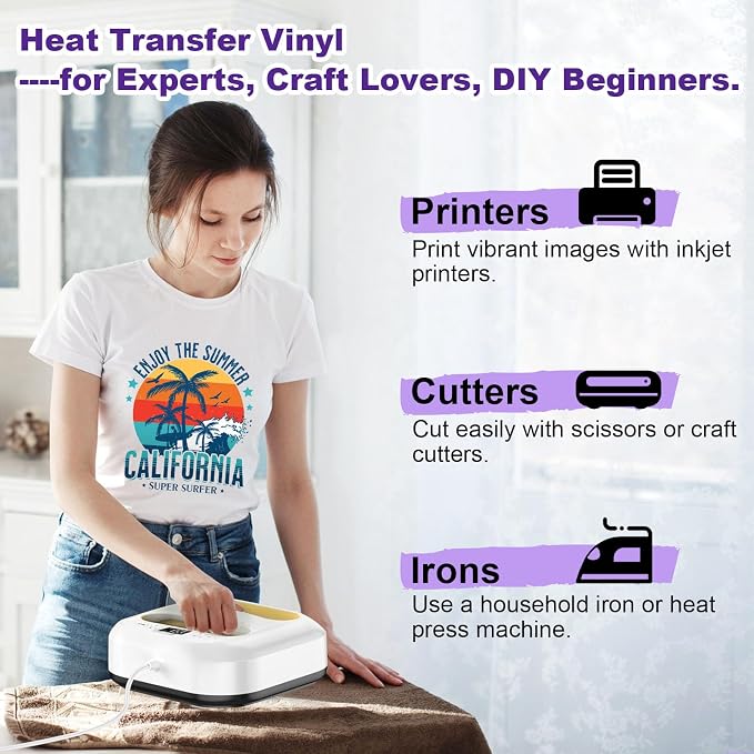 TECKWRAP Printable Heat Transfer Vinyl & Mask Sheets - Image 8