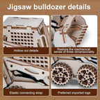 Wooden 3D Puzzle, Creative DIY Model Building Kit - Image 5