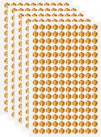 HARFINGTON 5 Sheet/800pcs Rhinestone Adhesive Stickers Self Adhesive Acrylic by HARFINGTON