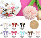 Bow Charms for Bracelet Jewelry Making Cute Bracelet Charms | 18Pcs, Bow Charms - Image 7