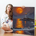 Fountor Moon Paint by Numbers Kit - Image 5