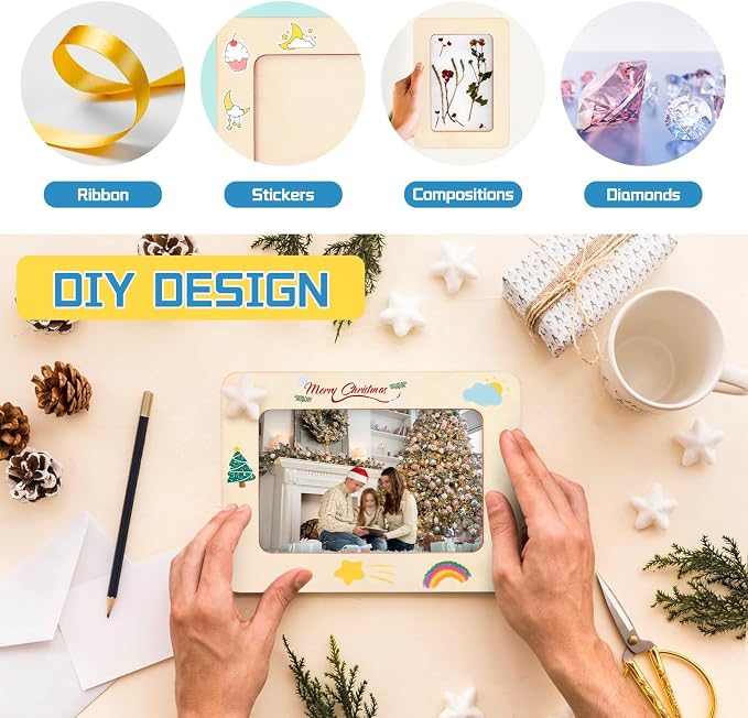 VOKOY 25 Pack Wooden Picture Frames - Image 7