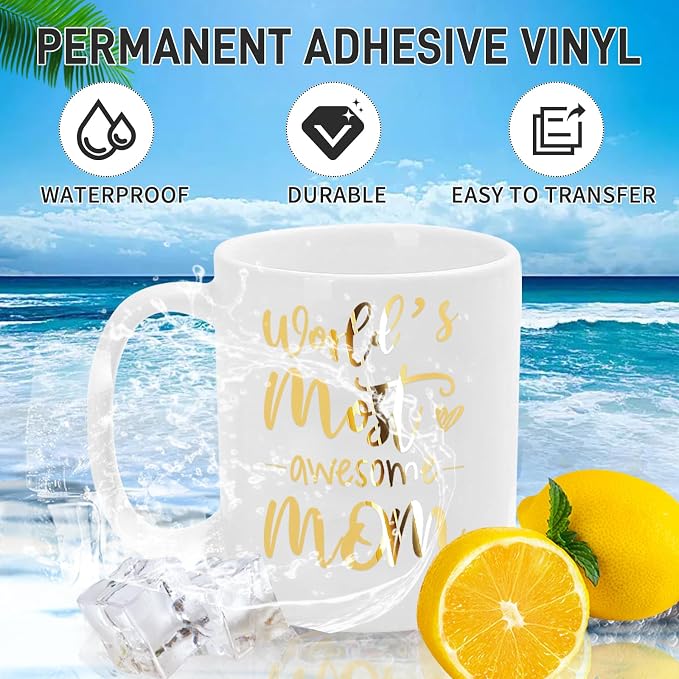 IModeur Glossy Gold Permanent Vinyl - Image 5