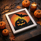 WUSARPLY Halloween Stamped Cross Stitch Kits - Image 4