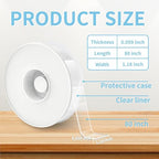 Heavy Duty Double Sided Tape, 1.18 x 80 in, 2 Pack | Removable washable nano - Image 2