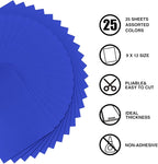 9 x 12 Inch Blue Foam Sheets Crafts, 2mm Thick. 25 Pack Premium Blue Foam - Image 3