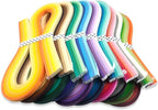 JUYA Multi-Color Paper Quilling Strips Set 60 Colors 10 Packs 54cm Length Paper - Image 4