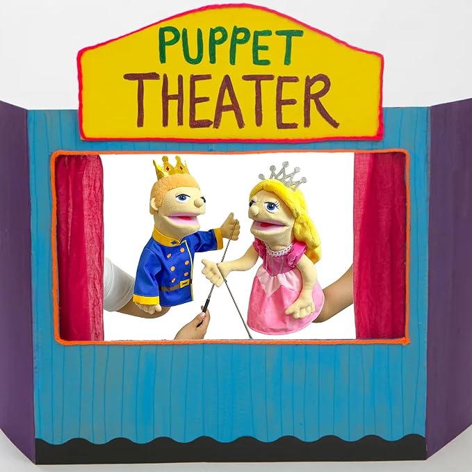 16" Puppets Entriloquist Puppet, Hand Puppets - Image 6