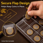 Coin Collection Supplies Holder Book - Image 3
