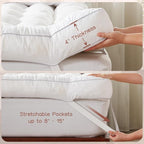Decroom 4 Inch Mattress Topper King - Image 5