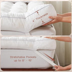 Decroom 4 Inch Mattress Topper Twin - Image 5