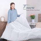 Utopia Bedding Comforters Twin Size, All Season Duvet Insert, Down Alternative - Image 5