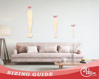Unfinished Wood Exclamation Point Symbol Craft up to 46" DIY 20" / 1" - Image 4