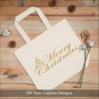 TOPDesign 12-Pack Super Strong Large 12oz Cotton Canvas Tote Bags, Reusable - Image 3