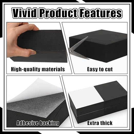 4 Pcs 2" Thick Foam Padding Sheet - Image 4
