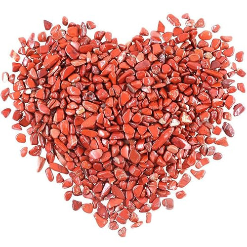 1 Lb Decorative Quartz Pebbles Irregular Shaped Red Jasper Stones Small Tumbled - Image 2