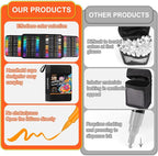 NICETY 128 Acrylic Paint Markers, Dual Tip Brush Paint Pens - Image 6