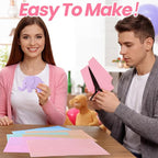 Peryiter 150 Pcs Back to School Pastel Felt Sheets Bulk - Image 5