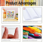 Wildflowers Cross Stitch Kits for Beginner, Flowers Stamped Cross Stitch Kits - Image 4