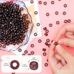 Iooleem Pony Beads, Beads for Jewelry Making, Beading Supplies, Arts & Crafts - Image 2