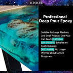KISREL Deep Pour Epoxy Resin, 96OZ Resin Epoxy Kit - Image 3