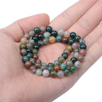 AD Beads Natural Gemstone Round Loose Beads 15" - Image 3