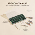36000Pcs Emerald Green Rhinestones - Image 2