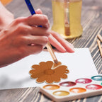 IMIKEYA 40pcs Unfinished Wooden Crafts Jute Ropes Painting Kits Featuring - Image 5