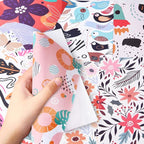 6x6” 160gsm cardstock Single Sided Scrapbooking 24 Papers Pad vintage decoupage - Image 9