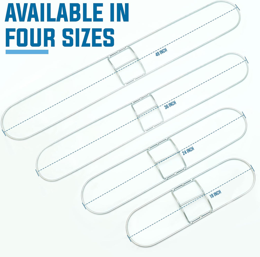 Kleen Handler 24 Inch Commercial Dust Mop Frame (3 Pack)