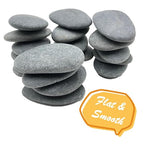 Lifetop 20PCS DIY Rocks 3"-4" Flat & Smooth - Image 2