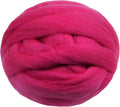 JeogYong Needle Felting Wool, 7.05oz Wool Roving Chunky Wool Yarn, Rose Red by JeogYong