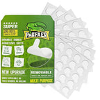 280 Pcs Double Sided Adhesive Dots, 0.79" Clear Removable Sticky Adhesive by PAGFAER