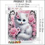 SHICERNHJ Animal Cat 5D Diamond Painting Kits - Image 5