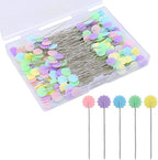 Elisel 200 pcs Multicolor Straight Pins Straight Quilting Pins Craft by Elisel