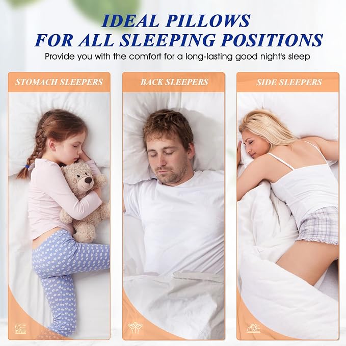 MZOIMZO Supportive Firm Bed Pillows - Image 6